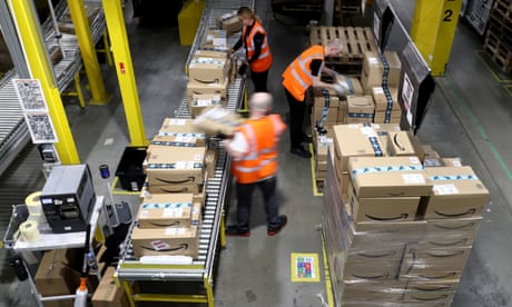 ‘A sweatshop in the UK’: how the cost of living crisis triggered walkouts at Amazon