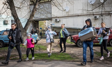 ‘After Bucha, I’m afraid of Russian soldiers’: people in east Ukraine prepare for fresh assault