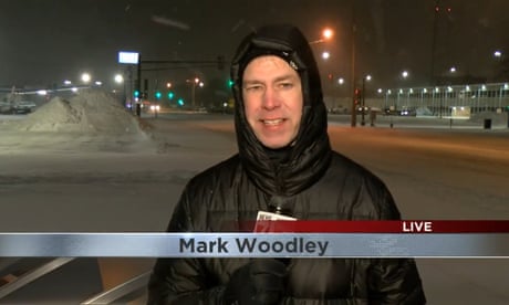 ‘Can I go back to my regular job?’: US sports reporter’s weather dispatch goes viral