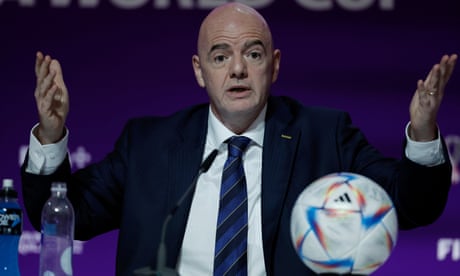 ‘I feel gay, disabled … like a woman too!’: Infantino makes bizarre attack on critics