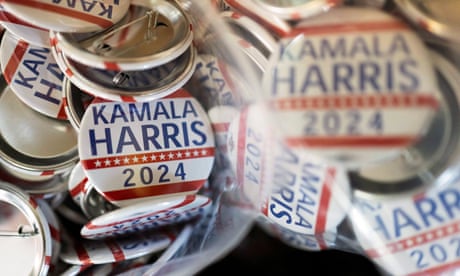 ‘I’m rocking with Kamala’: Black men defy faulty polling by showing up for Harris campaign