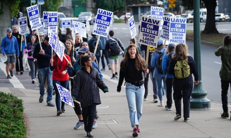 ‘Many of us are struggling’: why US universities are facing a wave of strikes