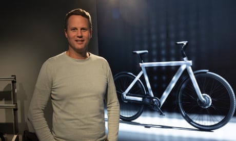 ‘Our beautiful mission’: VanMoof boss on changing cities with e-bikes