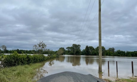 ‘Screaming for something to be done’: NSW town repeatedly cut off by floods demands safe evacuation route