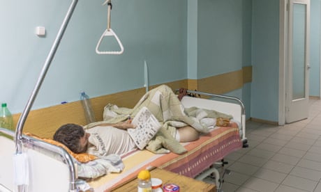 ‘There is no escape’: inside a hospital in Ukraine