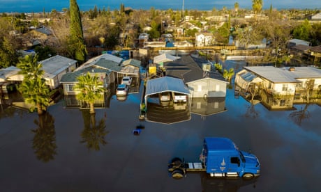 ‘They’re sacrificing us’: a California town feels ignored months after flood