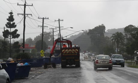 ‘Washed away’: residents angry as one polling booth opens in flood-hit Lismore