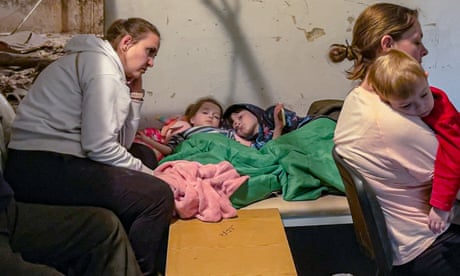 ‘We don’t know how to survive here’: a cancer ward for Ukrainian children under siege