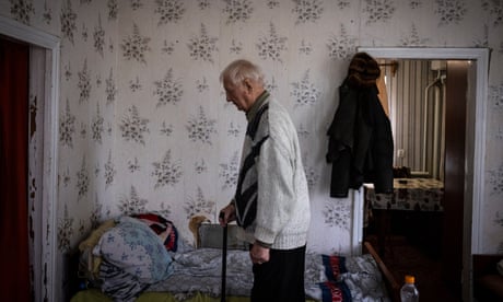 ‘We have to go’: nursing home residents await evacuation in Donbas