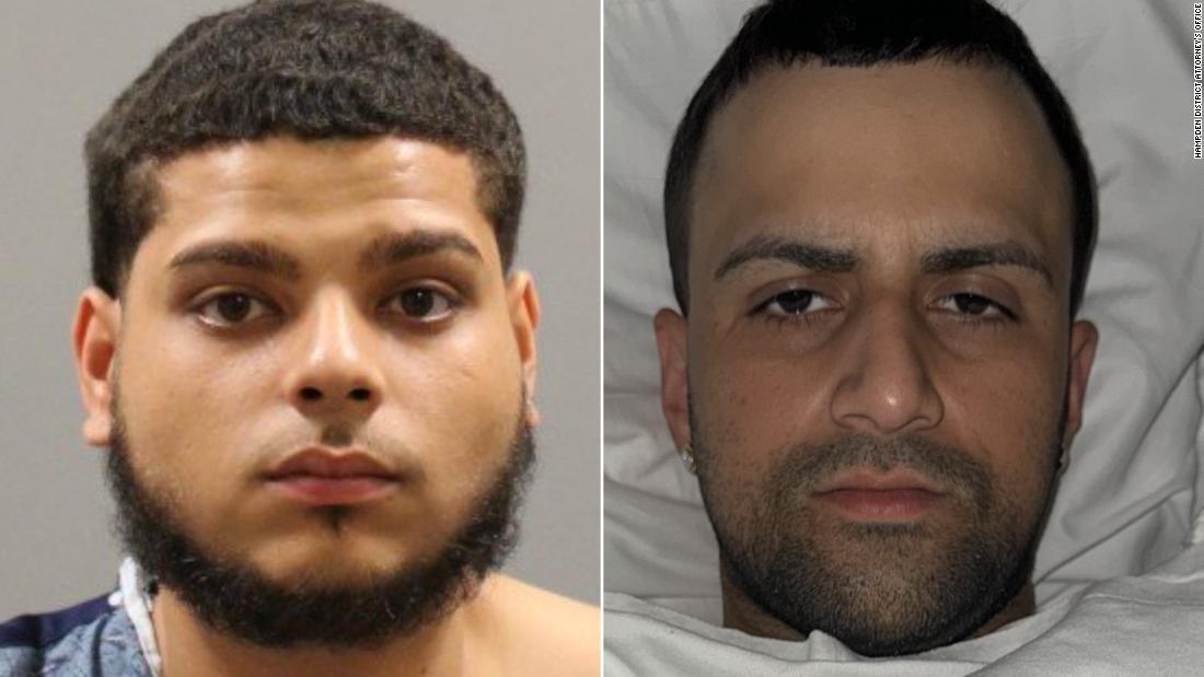 2 suspects facing murder charges after stray bullet struck a pregnant woman on a Massachusetts city bus and the baby died after an emergency delivery