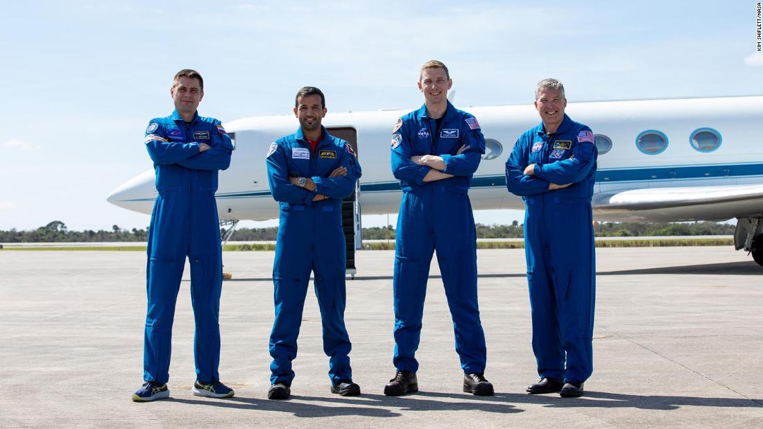 4 astronauts head home from space station after hurricane passes through Florida