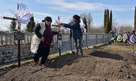 After Russians’ retreat, scarred Ukrainian village recounts month of terror