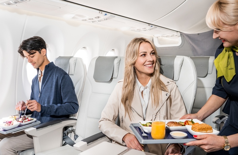 AirBaltic Launches Exclusive Winter Business Class Menu Featuring Local Produce