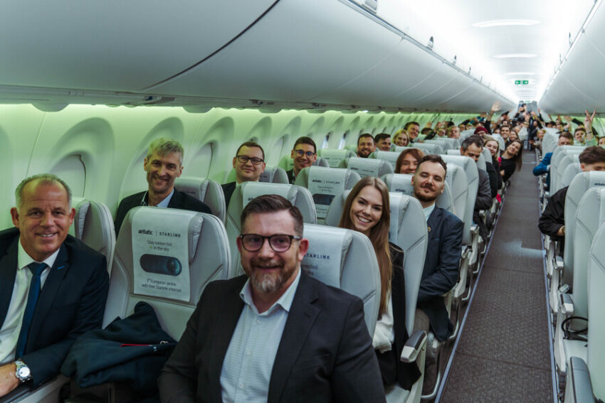 airBaltic Reaches a Groundbreaking Milestone with Free Starlink High-Speed Internet on Board, Transforming In-Flight Connectivity in Europe, Starting with Riga to Munich