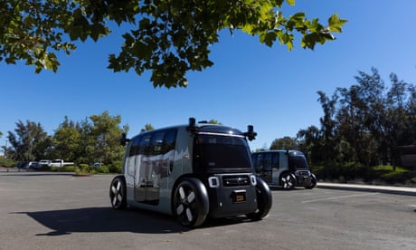 Amazon deploys fleet of self-driving robotaxis on California streets