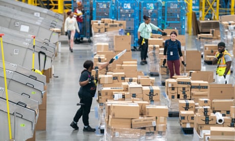 Amazon shares drop nearly 20% after company predicts weaker holiday sales