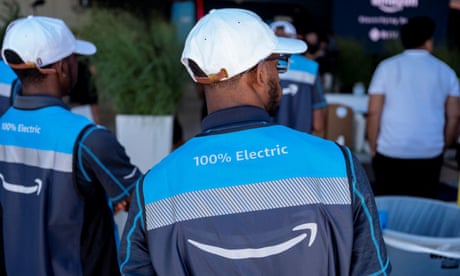 Amazon to up electric fleet by thousands across UK and continent