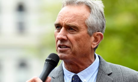 Anti-vaccine activist Robert Kennedy Jr announces run for president