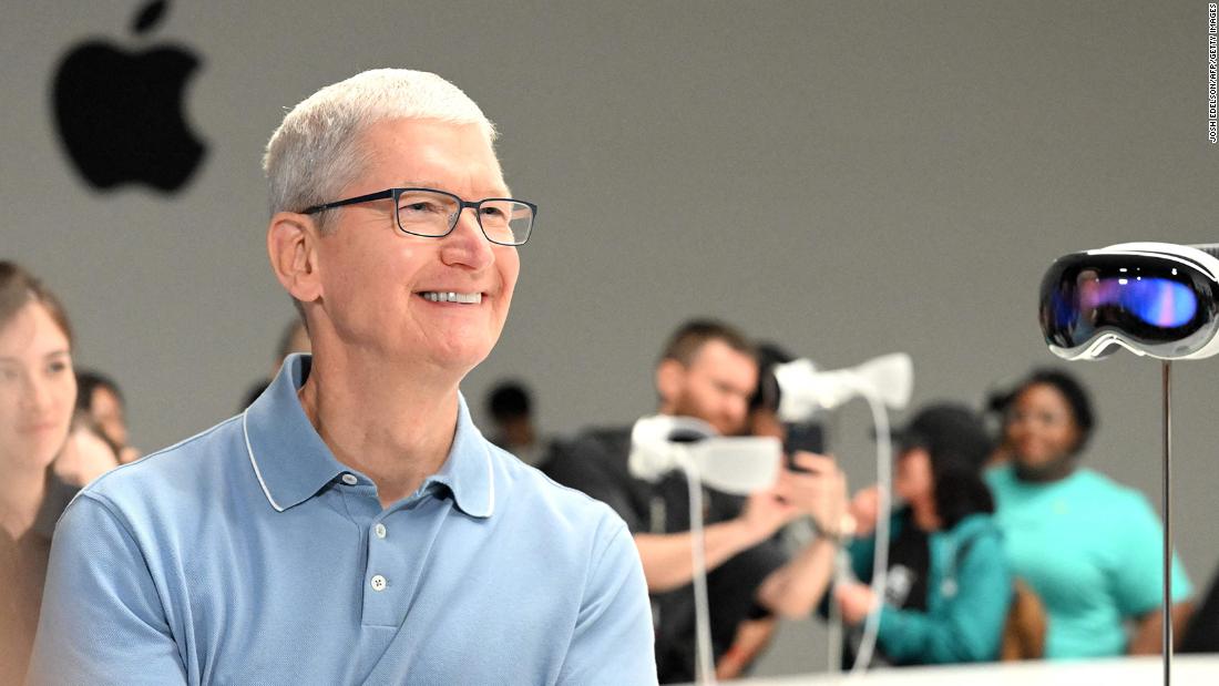 Apple is now worth $3 trillion, boosted by the Nasdaq's best start in 40 years