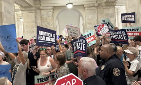 Arkansas official rejected valid abortion ballot signatures, lawsuit claims