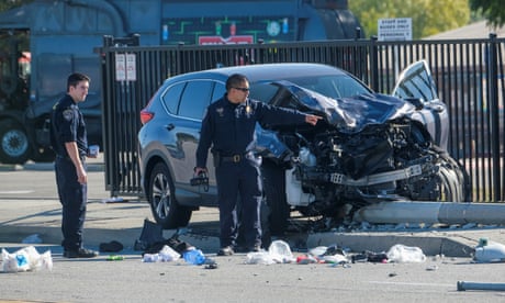 At least 22 Los Angeles county sheriff�s recruits injured after car runs over class