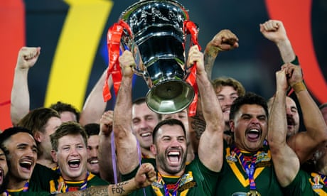 Australia retain Rugby League World Cup after holding off spirited Samoa