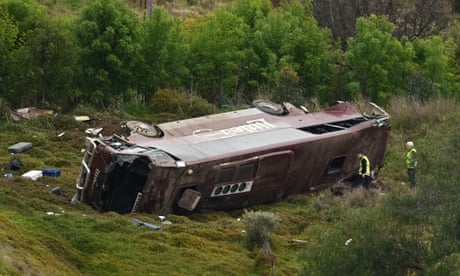 Bacchus Marsh school bus crash: most students wearing seatbelts, bus association says