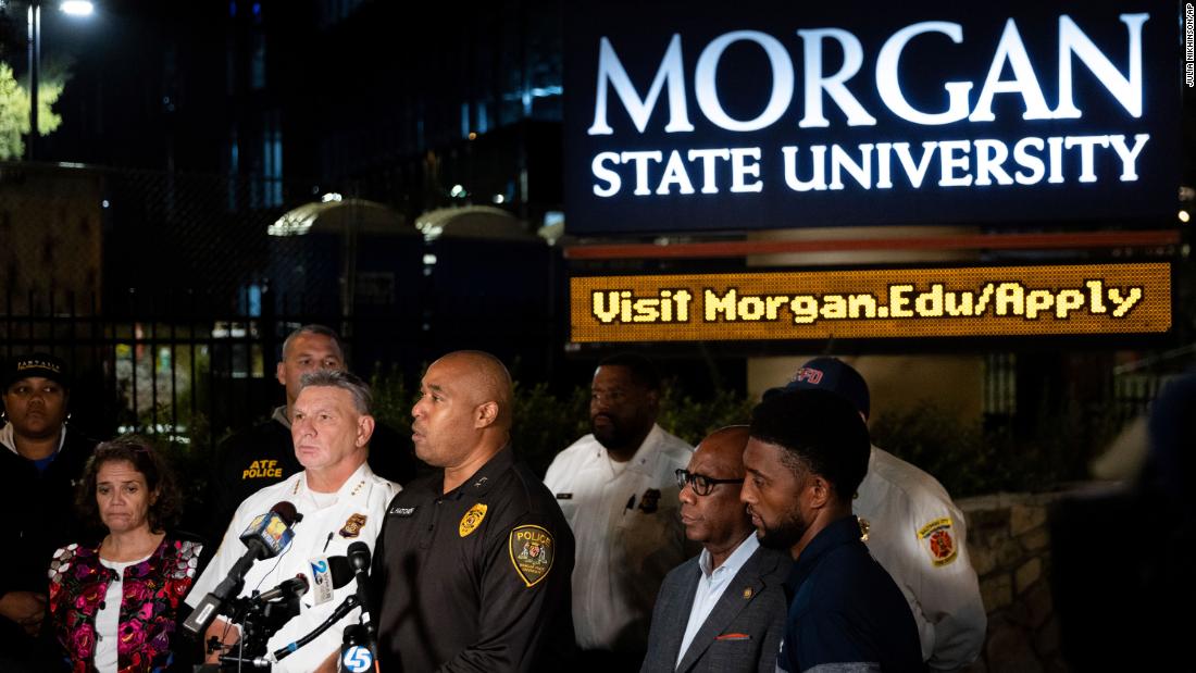 Baltimore police ask for public's help identifying 2 shooters outside Morgan State University homecoming event