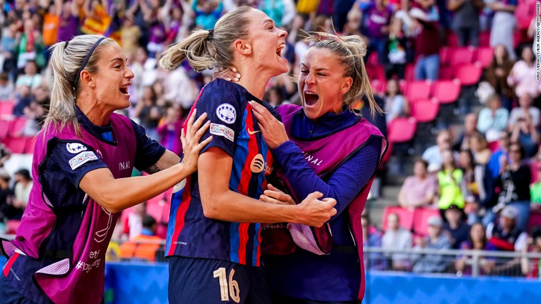 Barcelona banishes past disappointments with dramatic Women's Champions League victory