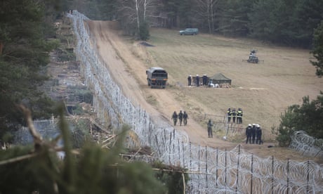 Belarus says camps on Polish border have been cleared of people