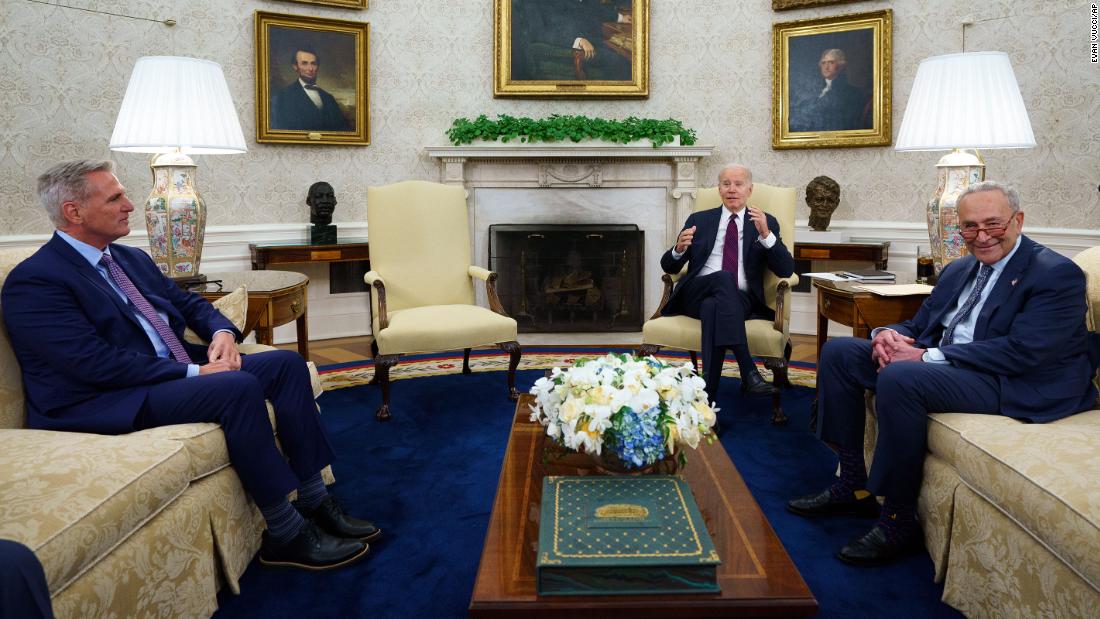 Biden and McCarthy meet again to discuss raising the nation's borrowing limit