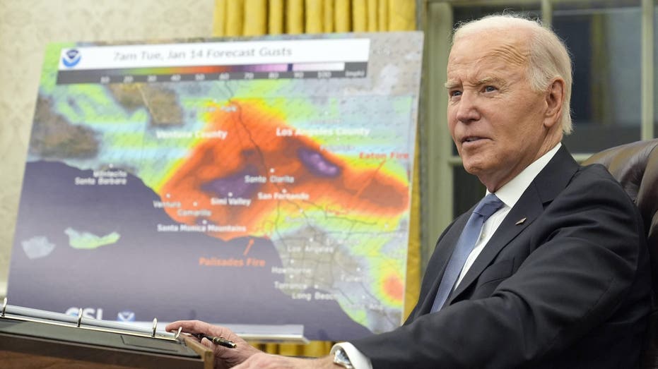 Biden announces $770 checks for residents impacted by California wildfires