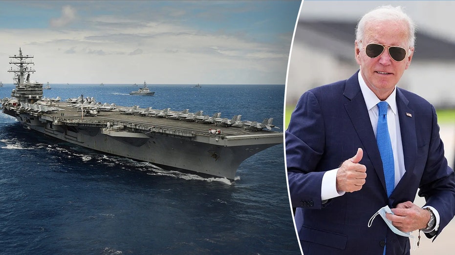 Biden announces names of future aircraft carriers: USS William J Clinton, George W Bush