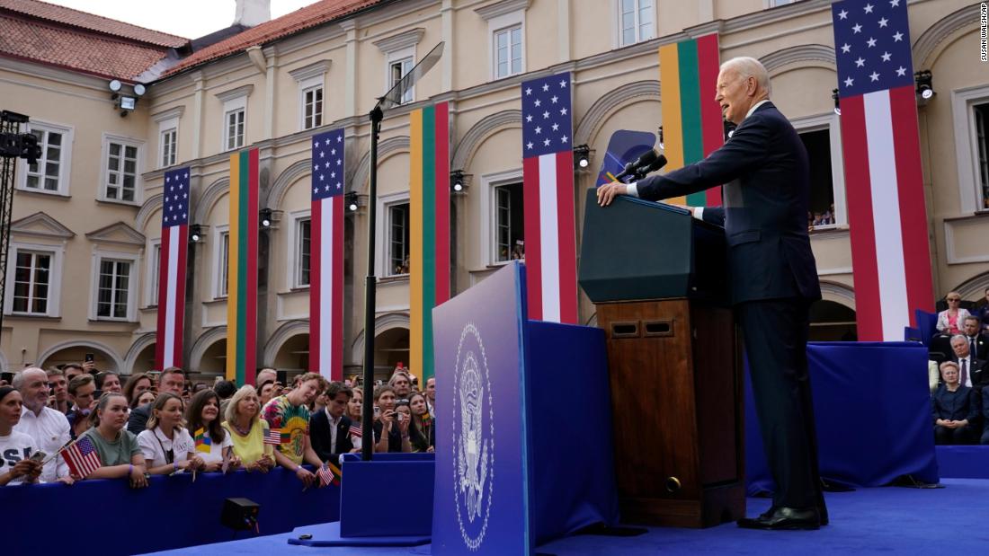 Biden can leave Vilnius feeling like he got almost everything he wanted from the NATO summit