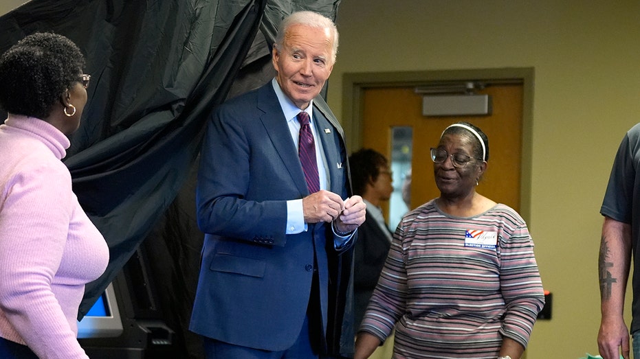 Biden casts vote in Delaware, calls Trump's Madison Square Garden rally 'simply embarrassing'