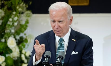 Biden is too old and not especially popular, but he is the Trump-slayer. That’s why he is right to run in 2024 | Margaret Sullivan