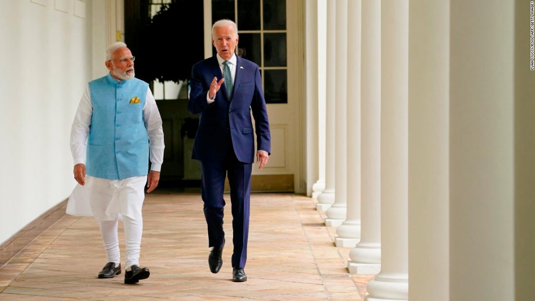 Biden makes trade-offs and Modi steps out of his comfort zone during elaborate state visit at White House