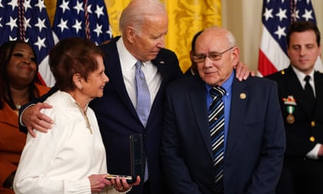 Biden salutes January 6 heroes ‘who did not flinch’ in medal ceremony