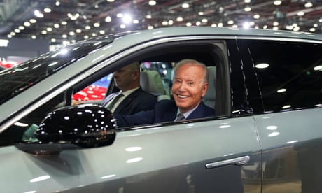 Biden talks up electric vehicle revolution - but is America ready to give up gas?