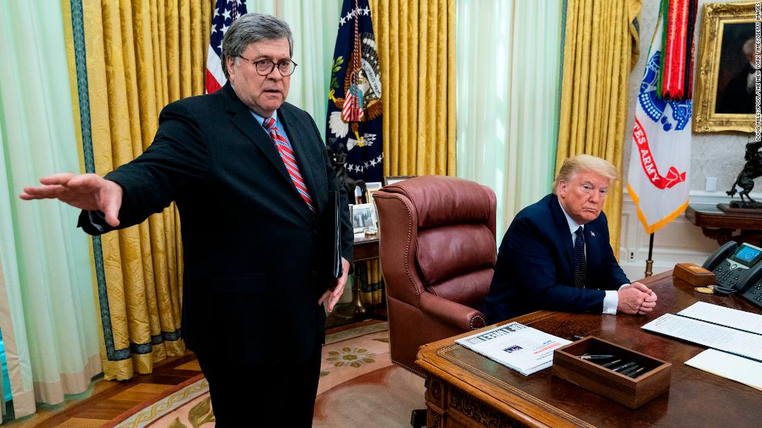 Bill Barr, on a mission to stop Trump, still might vote for him