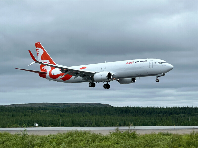 Boeing 737-800 NG Enhances Air Inuit Fleet, Launching Essential Deliveries to Nunavik