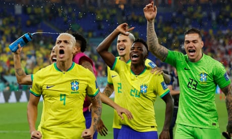 Brazil dismantle South Korea to dance into World Cup quarter-finals