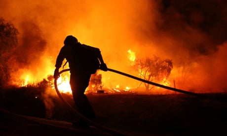 California heatwave strains power supply and fuels deadly wildfires