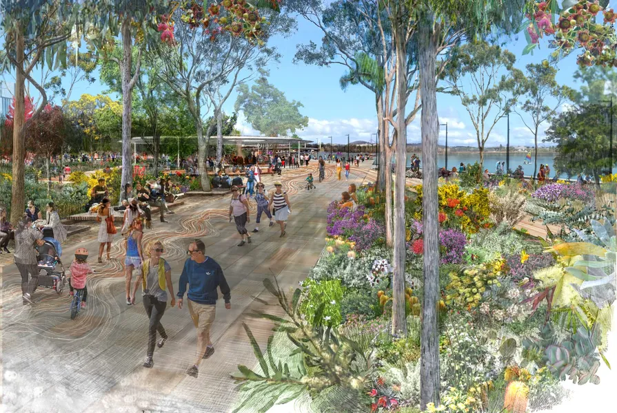 Canberra waterfront set to be transformed into urban park