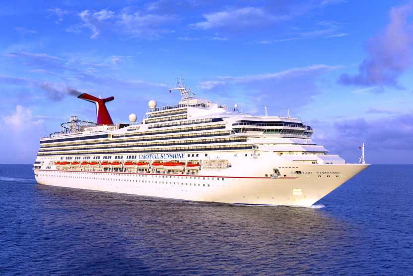 Carnival Sunshine bids farewell to Charleston with its final cruise