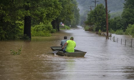 Catastrophic flash flooding kills 25 in Kentucky and at least a dozen missing