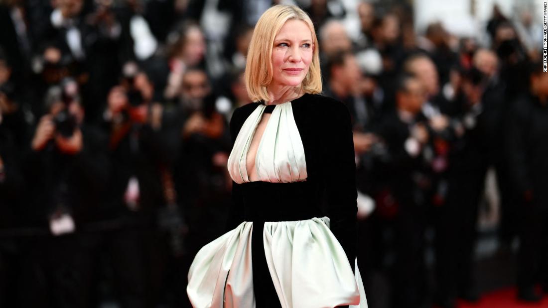 Cate Blanchett says at Cannes that she's 'always trying to get out of acting'