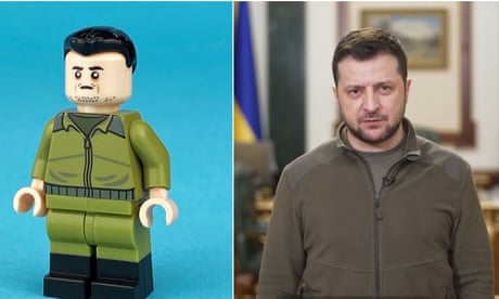 Chicago artist raises funds for Ukraine by selling Zelenskiy Lego figures