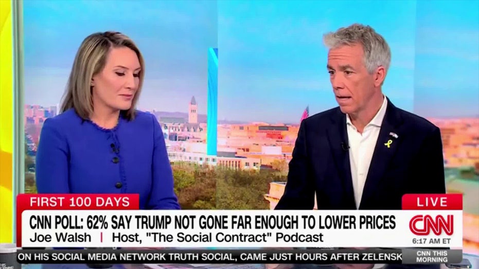 CNN regular Joe Walsh speculates Trump may be 'Russian asset,' a 'plant'
