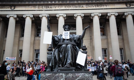 Columbia University threatens graduate workers with replacement if they continue strike